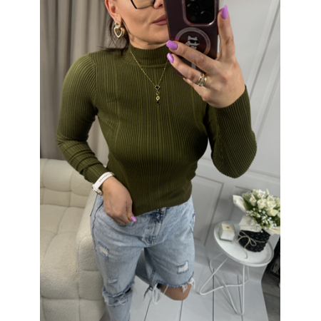 Sweter khaki Vero Moda
